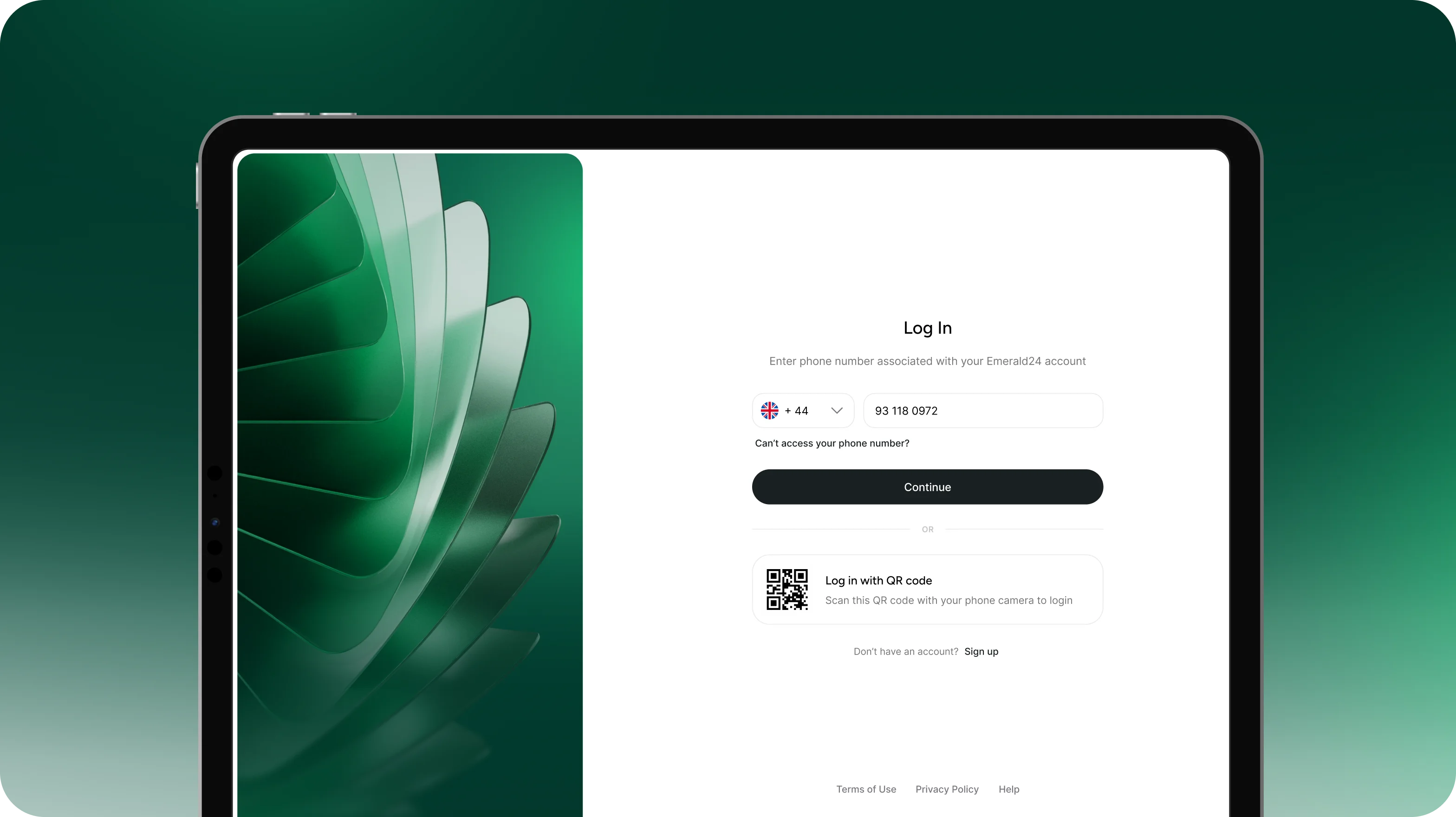 Emerald24 — UX/UI дизайн і розробка сайту для необанку - goodface.agency