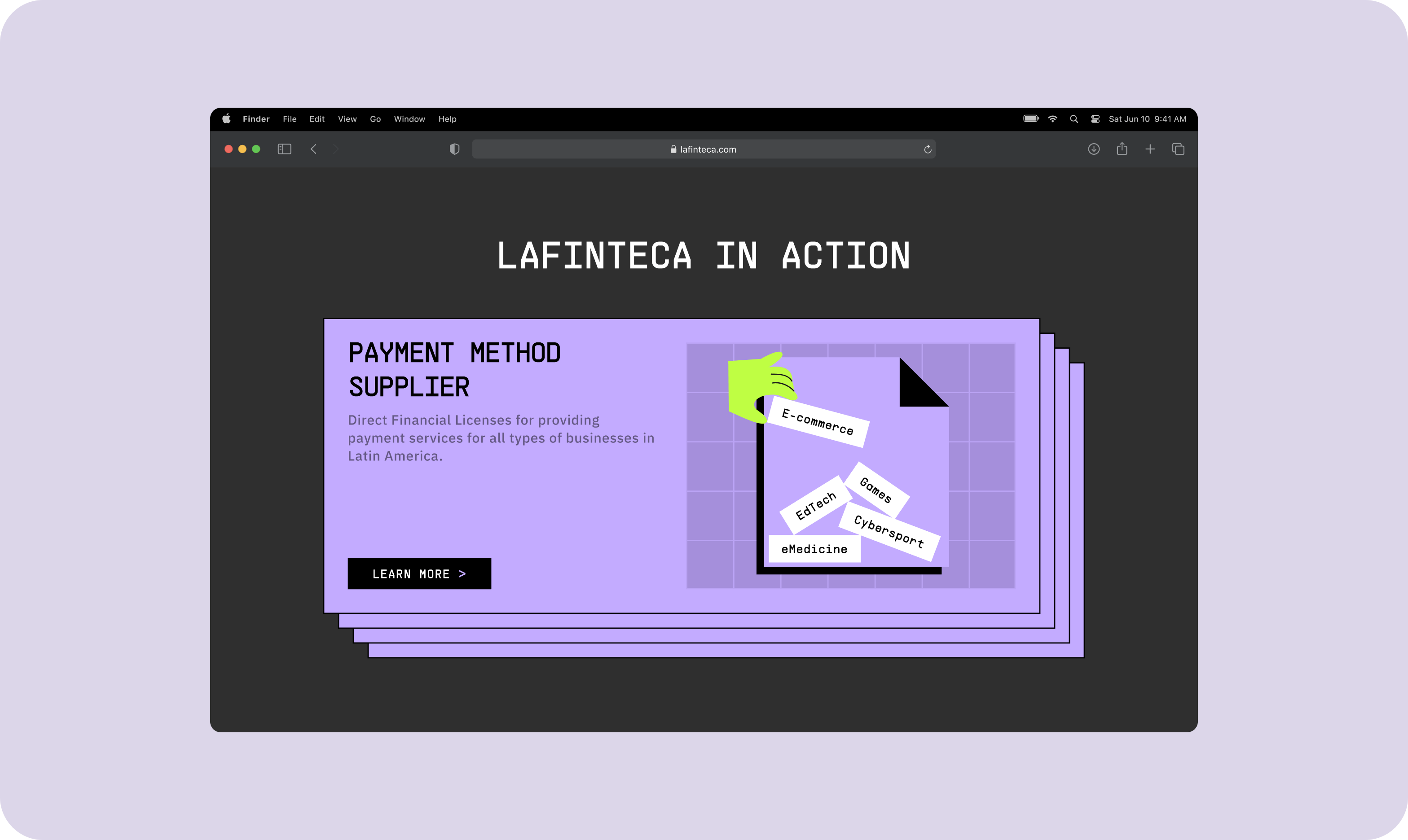 LaFinteca: Айдентика, UX/UI і веб-розробка. Goodface agency - goodface.agency