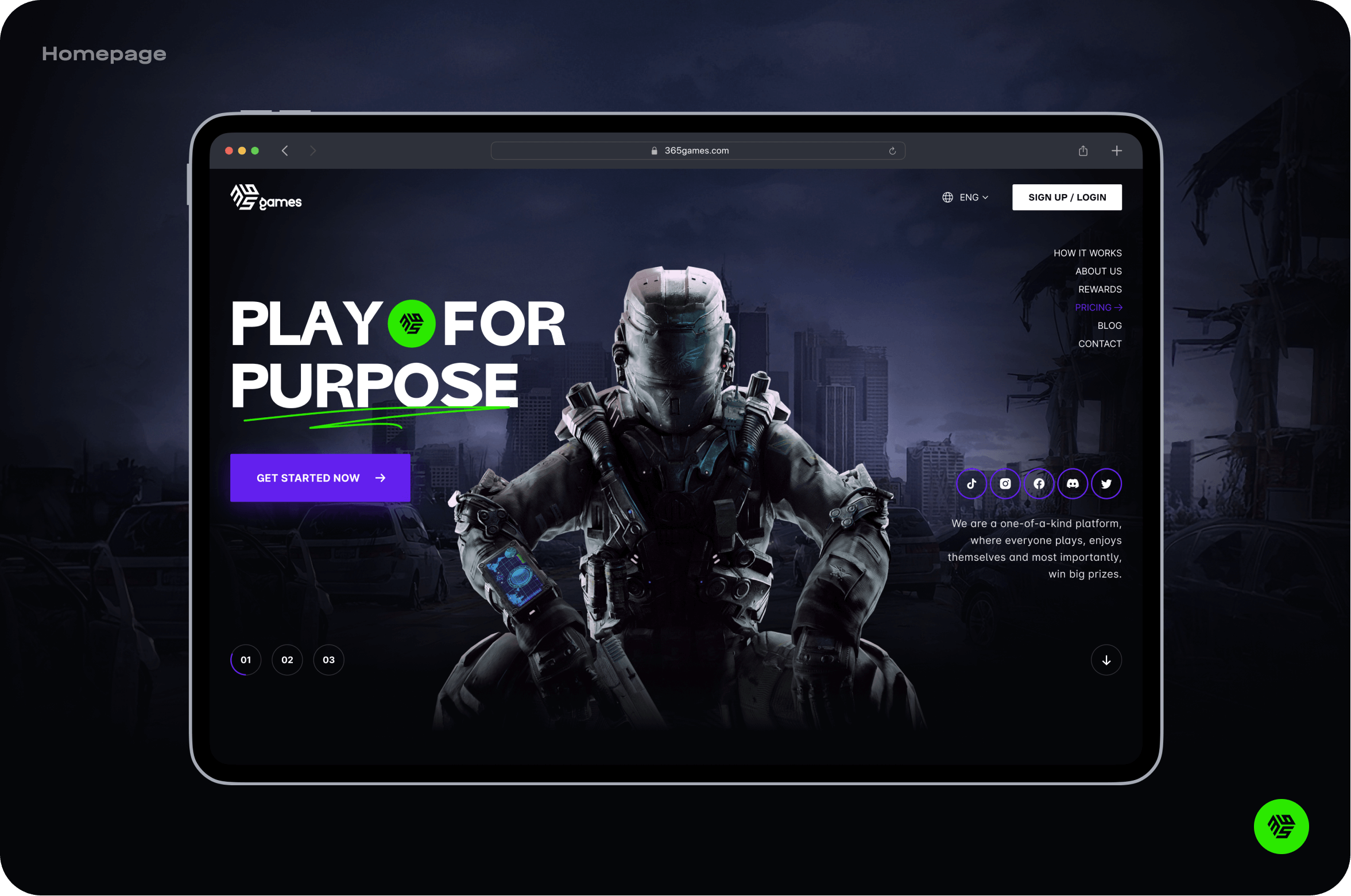 11 img.png - eSports platform development and marketing website for the gaming community - goodface.agency