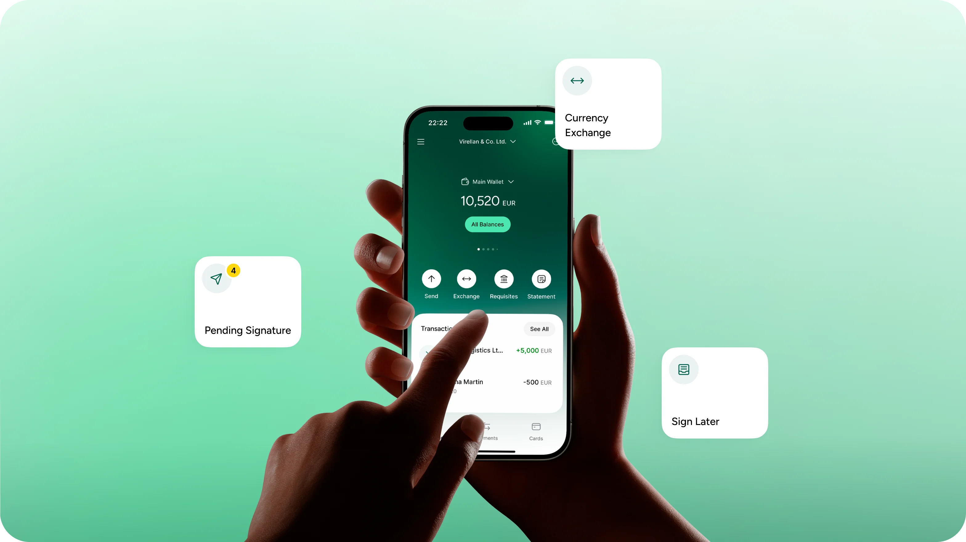 Emerald24 — UX/UI дизайн і розробка сайту для необанку - goodface.agency