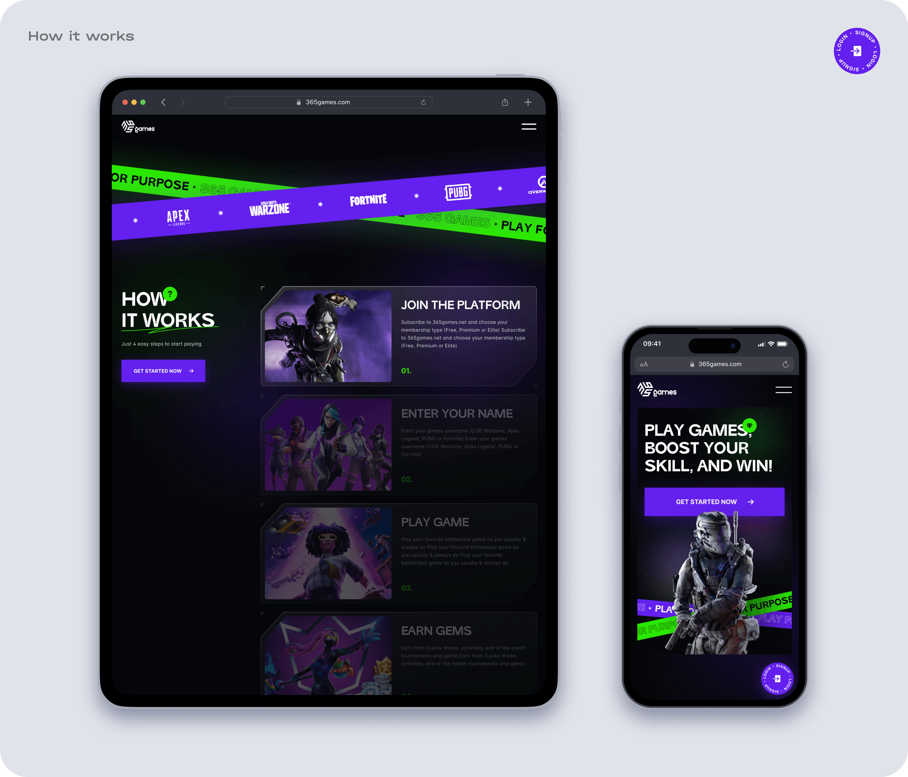 13 img.png - eSports platform development and marketing website for the gaming community - goodface.agency