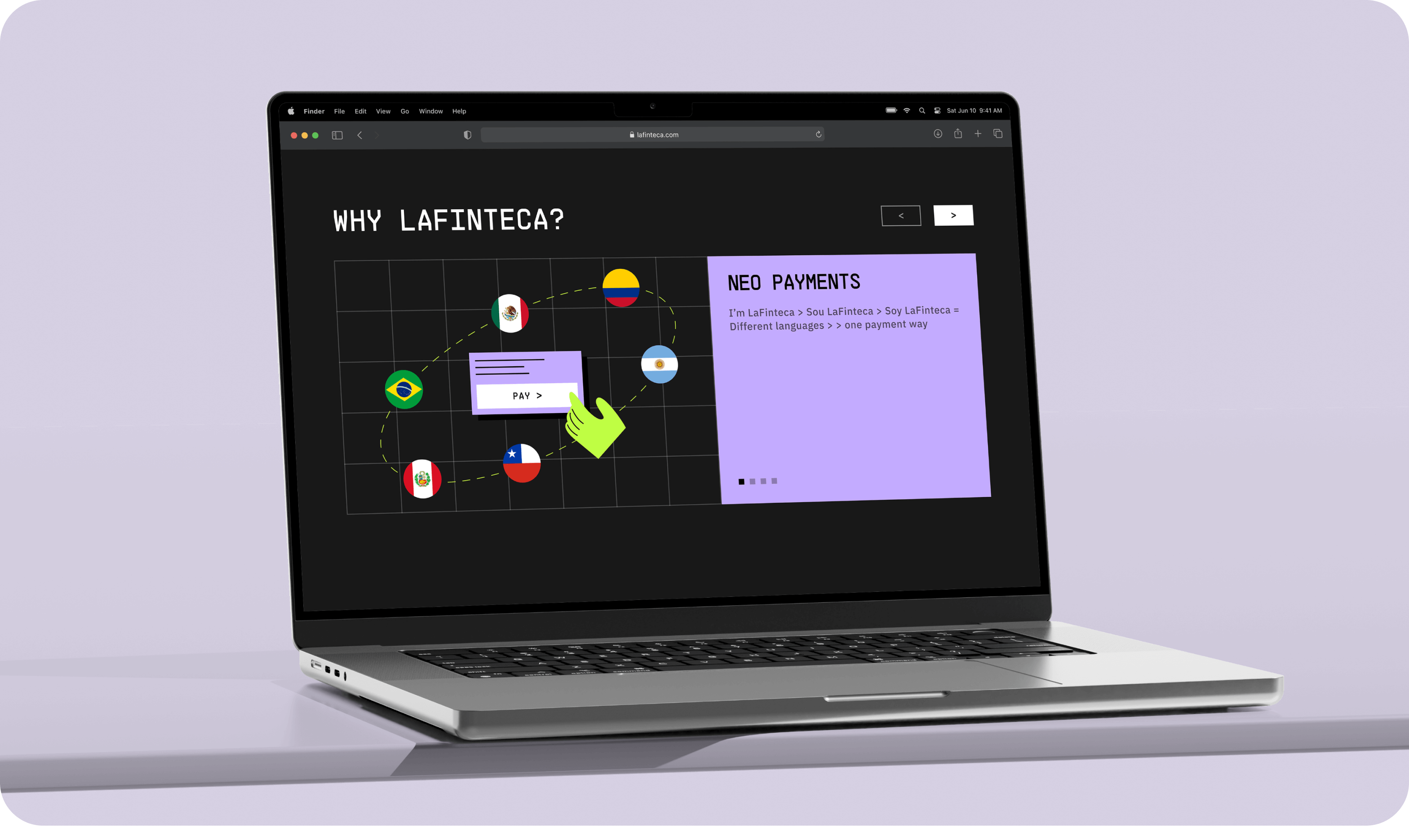 LaFinteca: Айдентика, UX/UI і веб-розробка. Goodface agency - goodface.agency