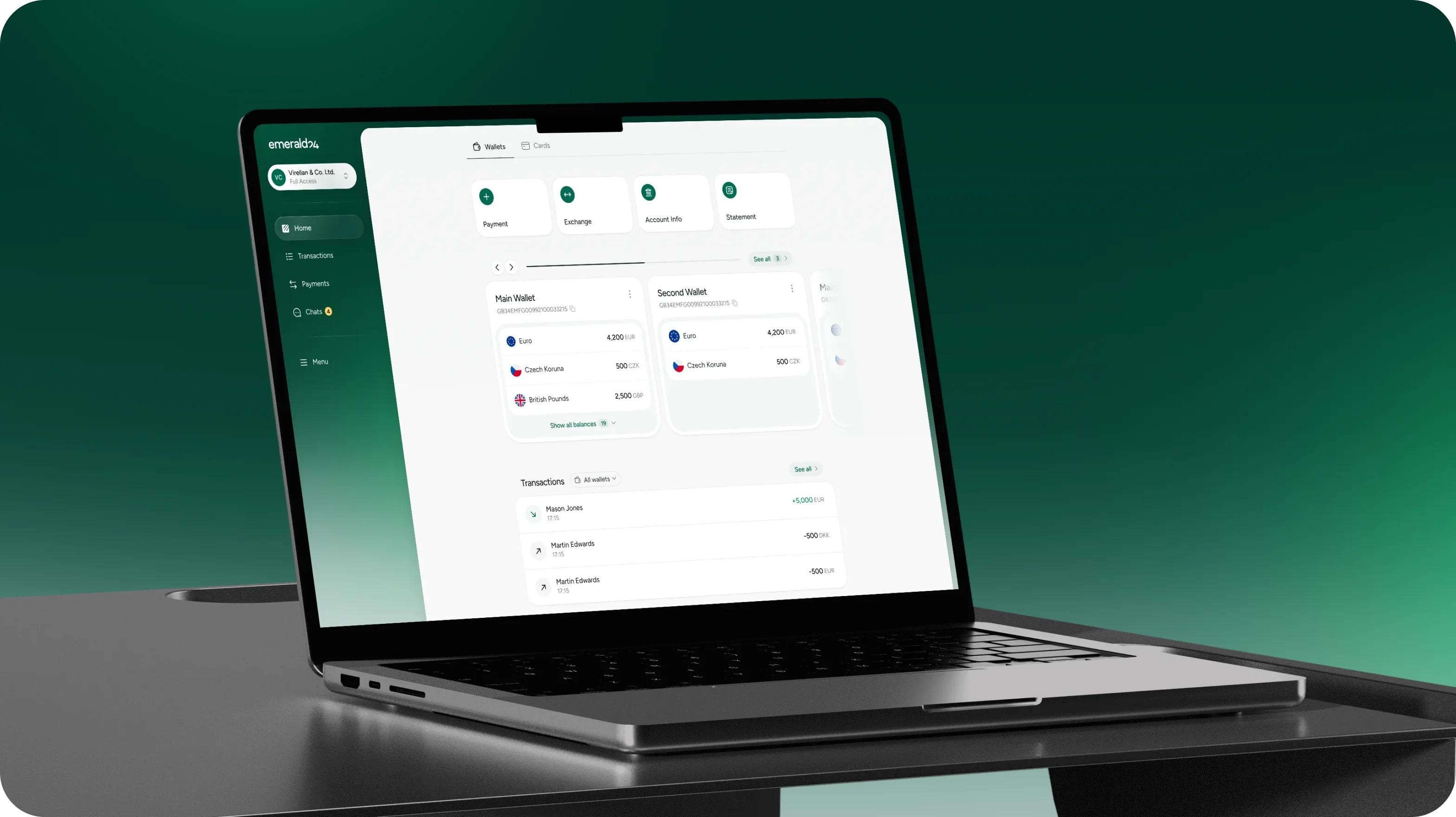 Emerald24 — UX/UI дизайн і розробка сайту для необанку - goodface.agency