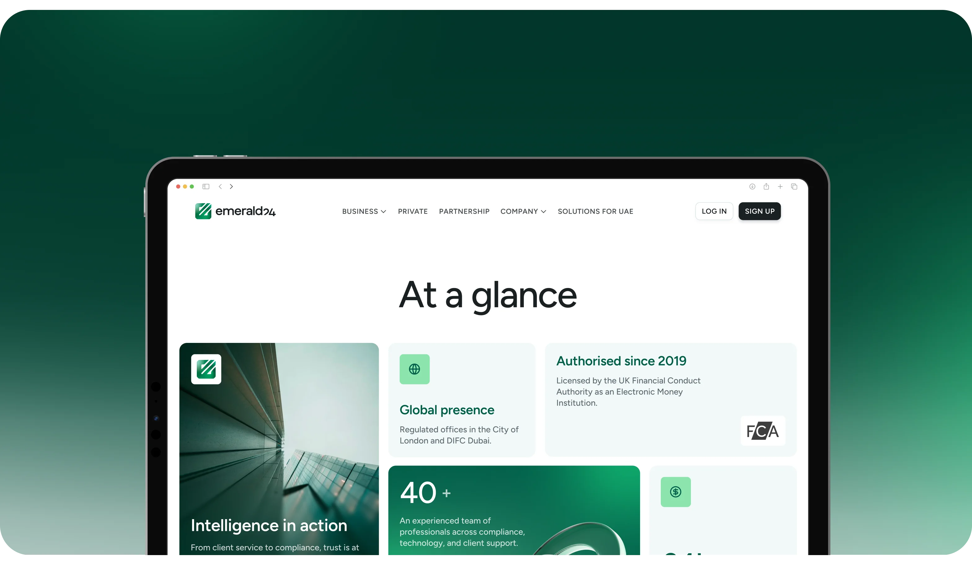 Emerald24 — UX/UI дизайн і розробка сайту для необанку - goodface.agency