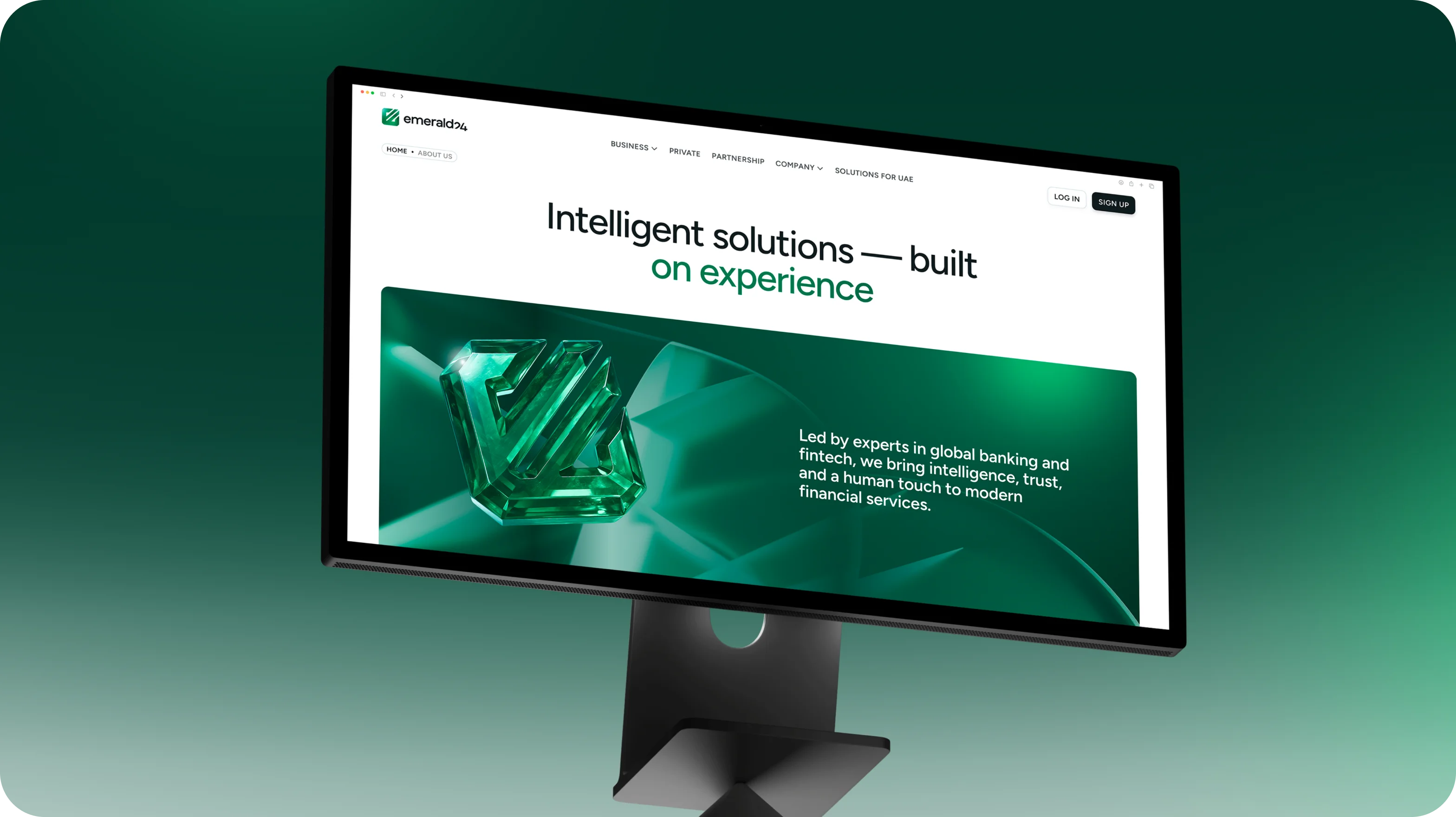 Emerald24 — UX/UI дизайн і розробка сайту для необанку - goodface.agency