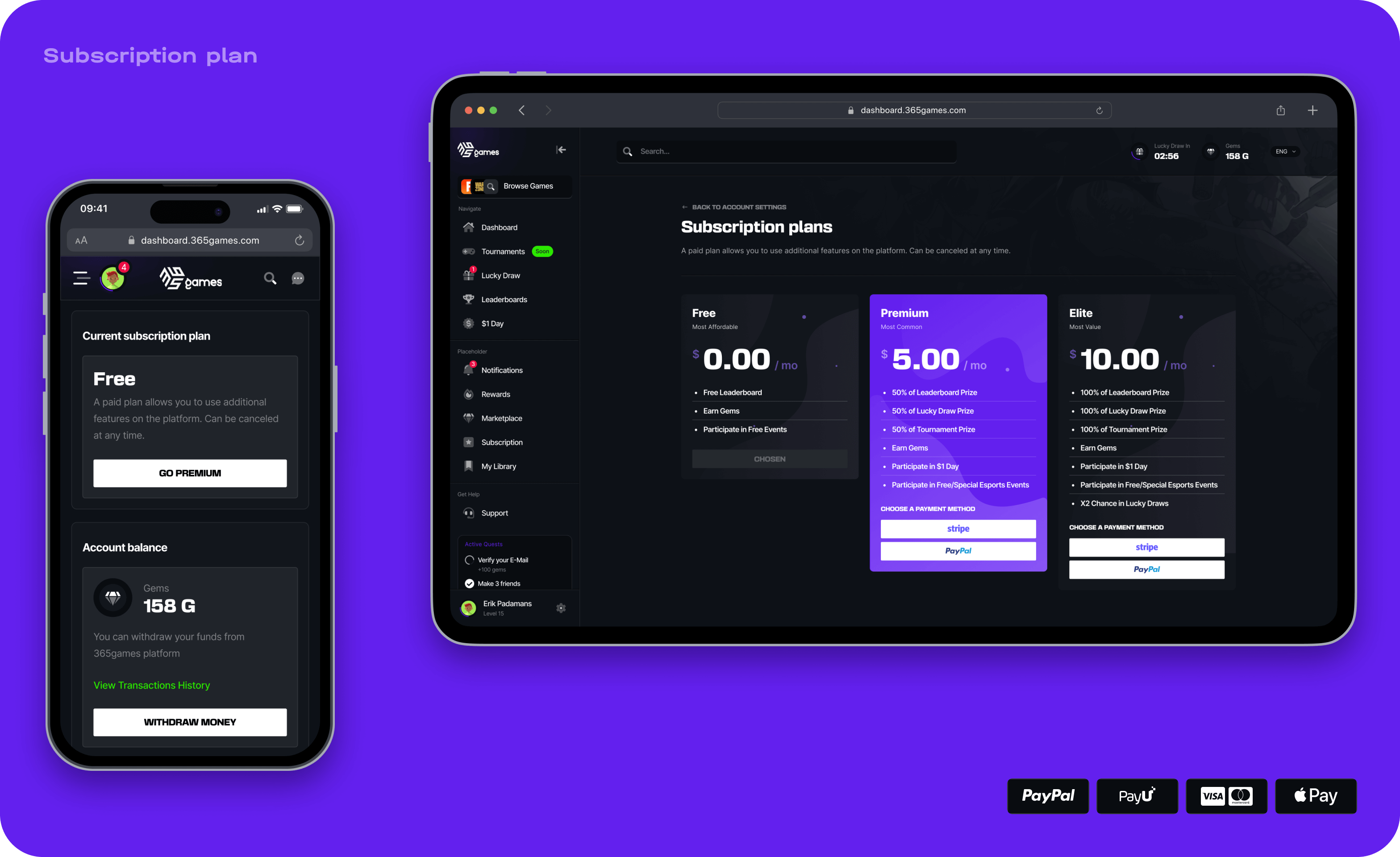 8 img.png - eSports platform development and marketing website for the gaming community - goodface.agency