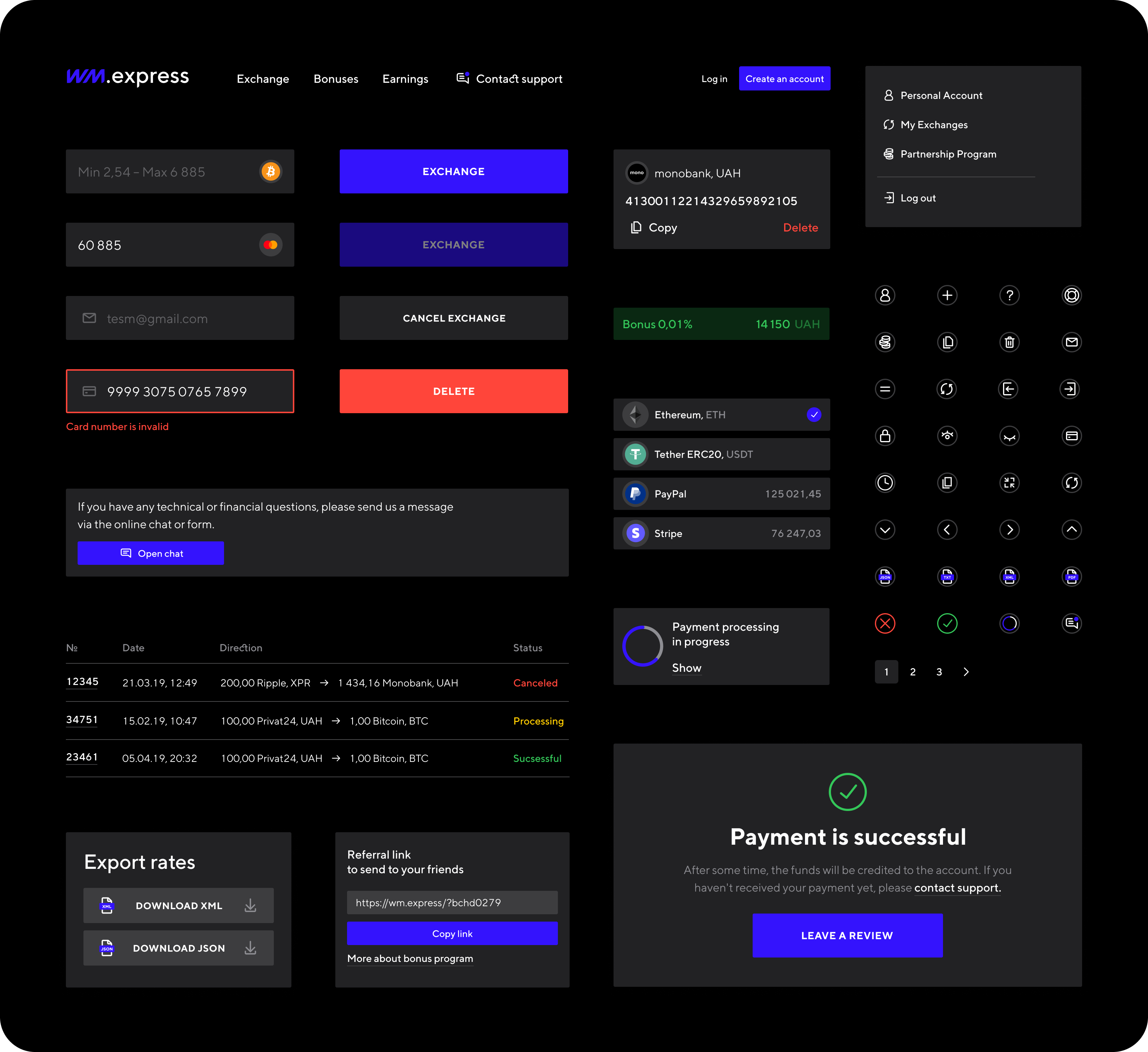 9.png - UX/UI design development, front-end development and visual identity of the online currency exchange platform - goodface.agency