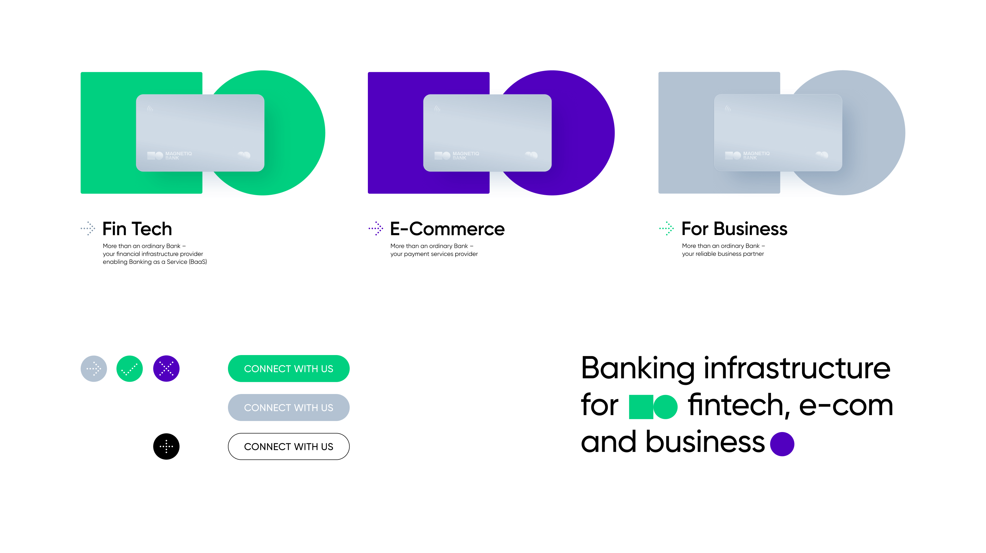 Goodface agency - Logos & brand identity - Magnetiq bank - Cards.png - Brand identity and logo design services – Goodface agency  - goodface.agency