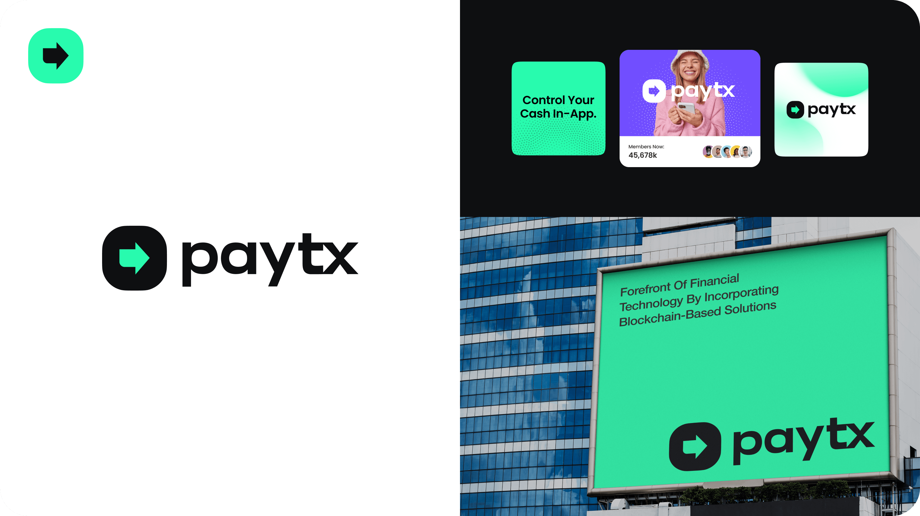 Goodface agency - Logos & brand identity - PayTX case.png - Brand identity and logo design services – Goodface agency  - goodface.agency