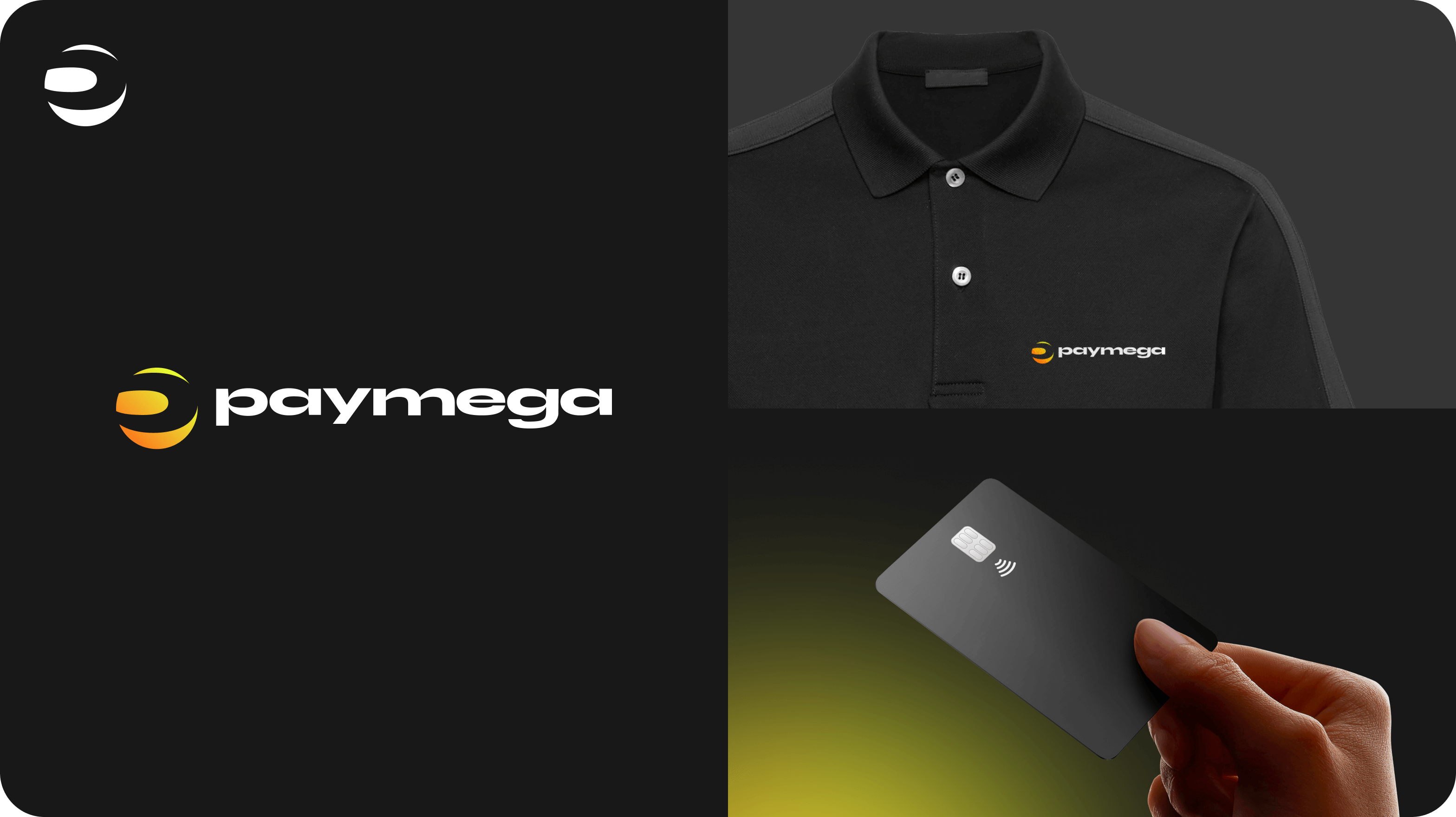 Goodface agency - Logos & brand identity - paymega case.png - Brand identity and logo design services – Goodface agency  - goodface.agency