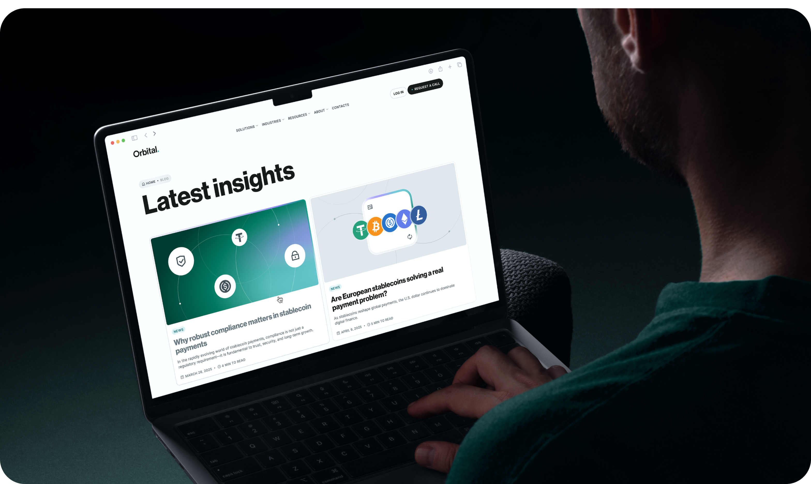 Orbital: FinTech brand identity, web development & UX/UI design – Goodface - goodface.agency