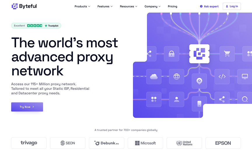 Product launch website - goodface.agency