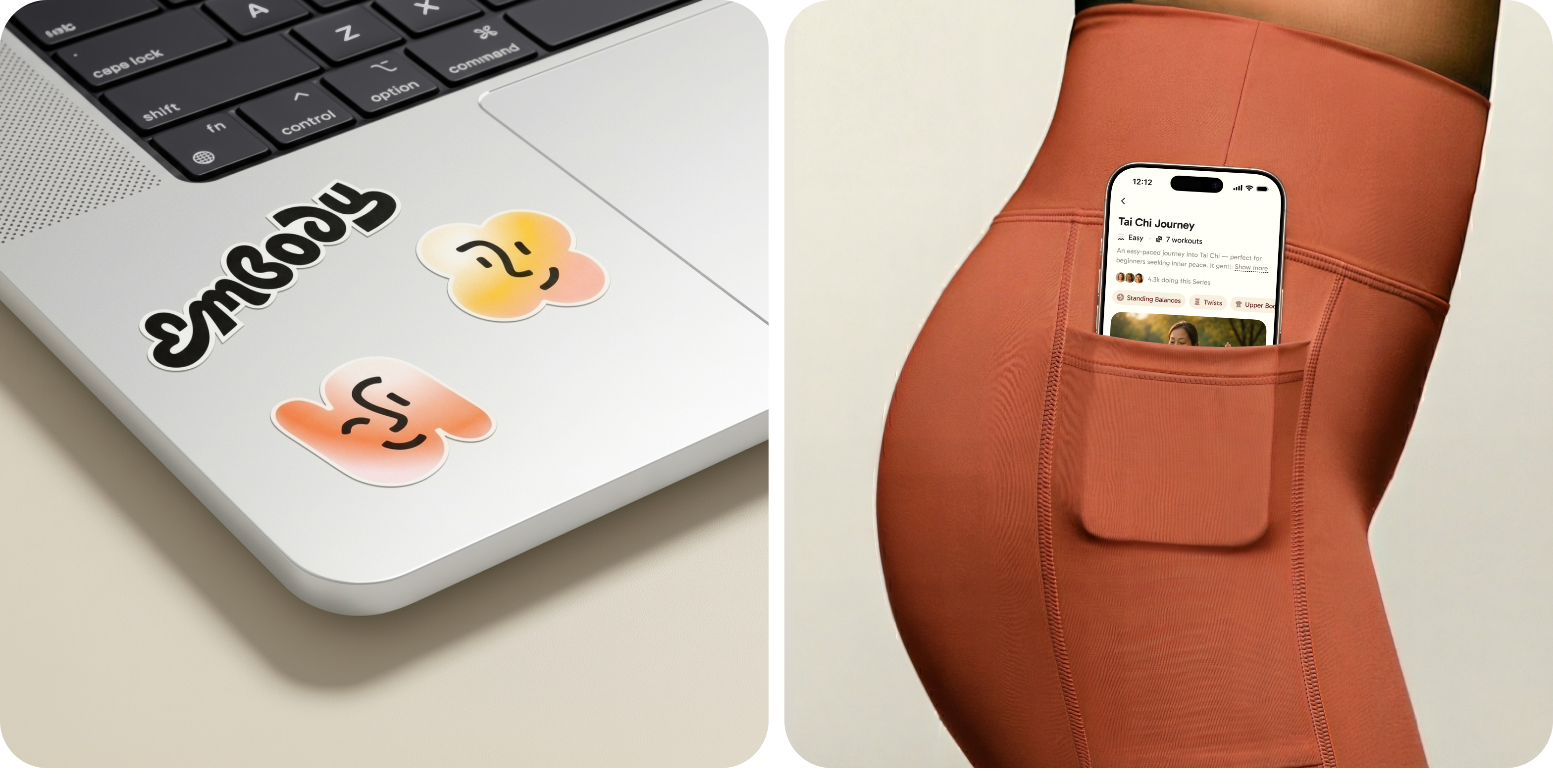 Embody: wellness app branding & product design – Goodface - goodface.agency