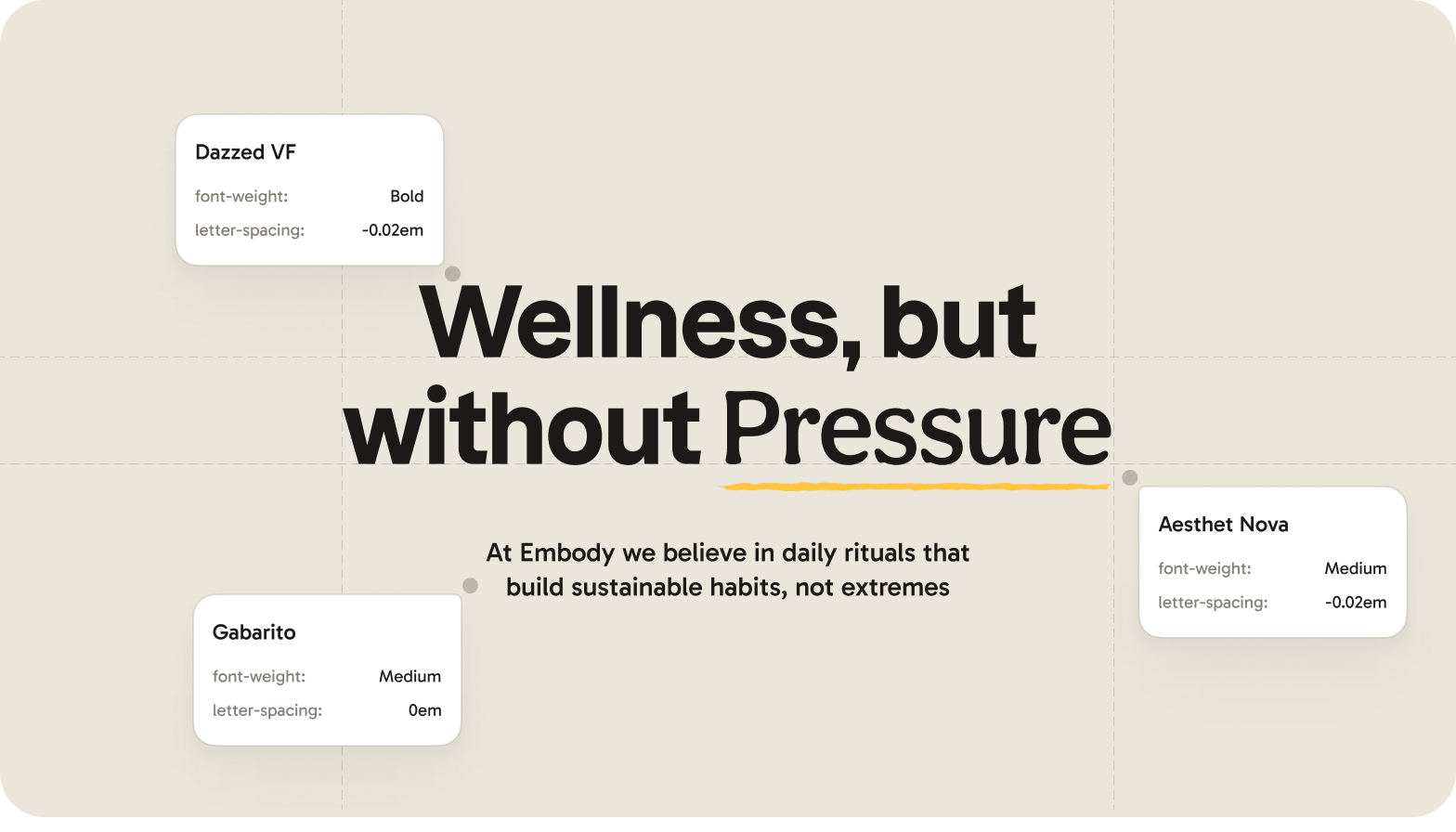 Embody: wellness app branding & product design – Goodface - goodface.agency