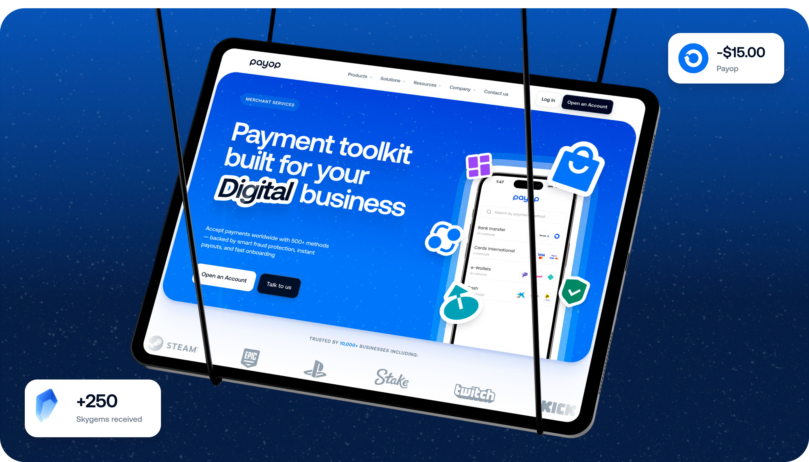 Payop: FinTech Website redesign & UX/UI design  – Goodface - goodface.agency