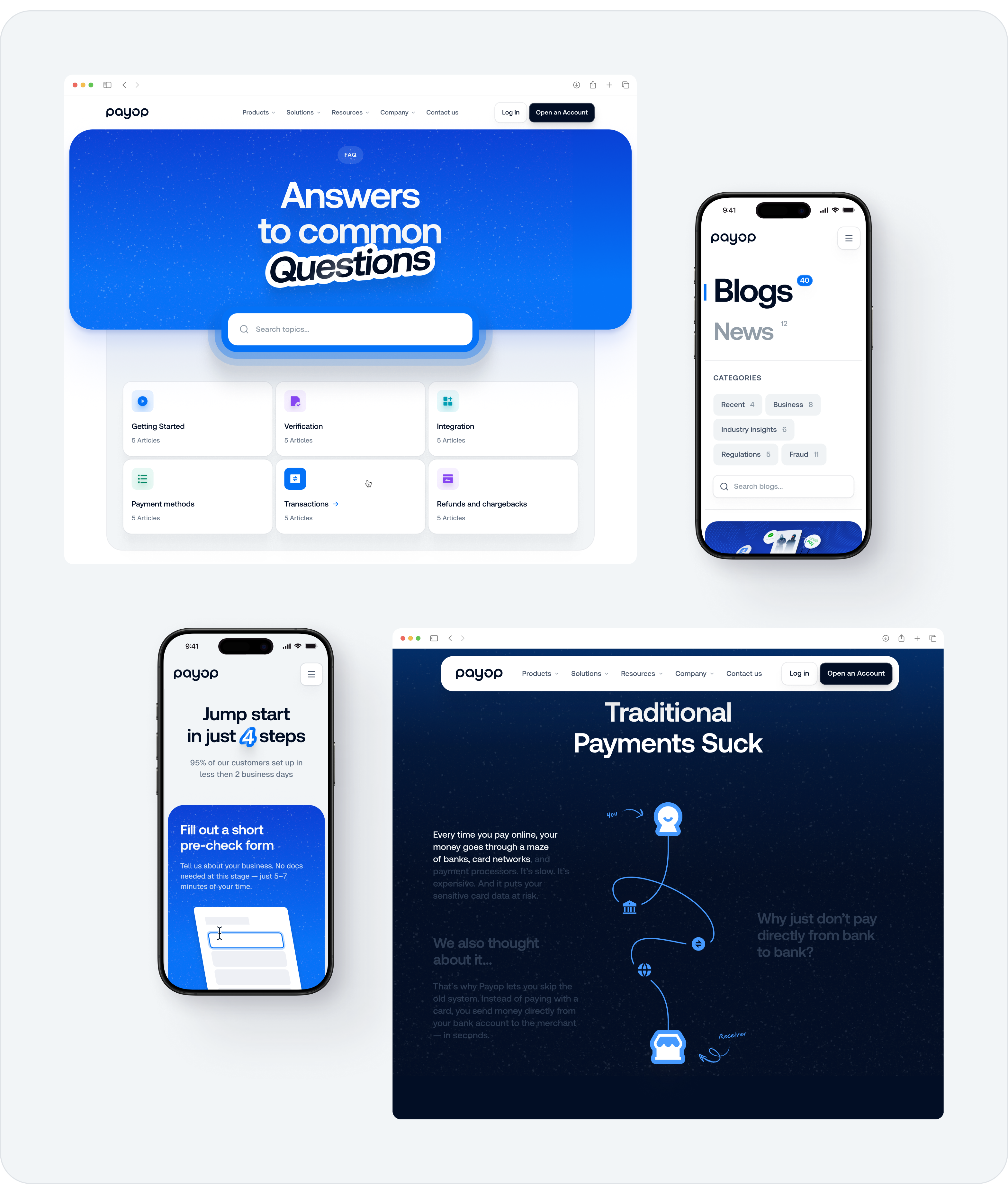 Payop: FinTech Website redesign & UX/UI design  – Goodface - goodface.agency