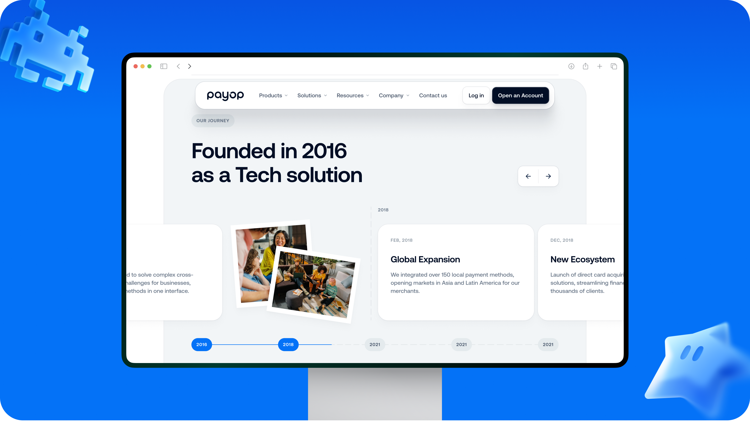 Payop: FinTech Website redesign & UX/UI design  – Goodface - goodface.agency