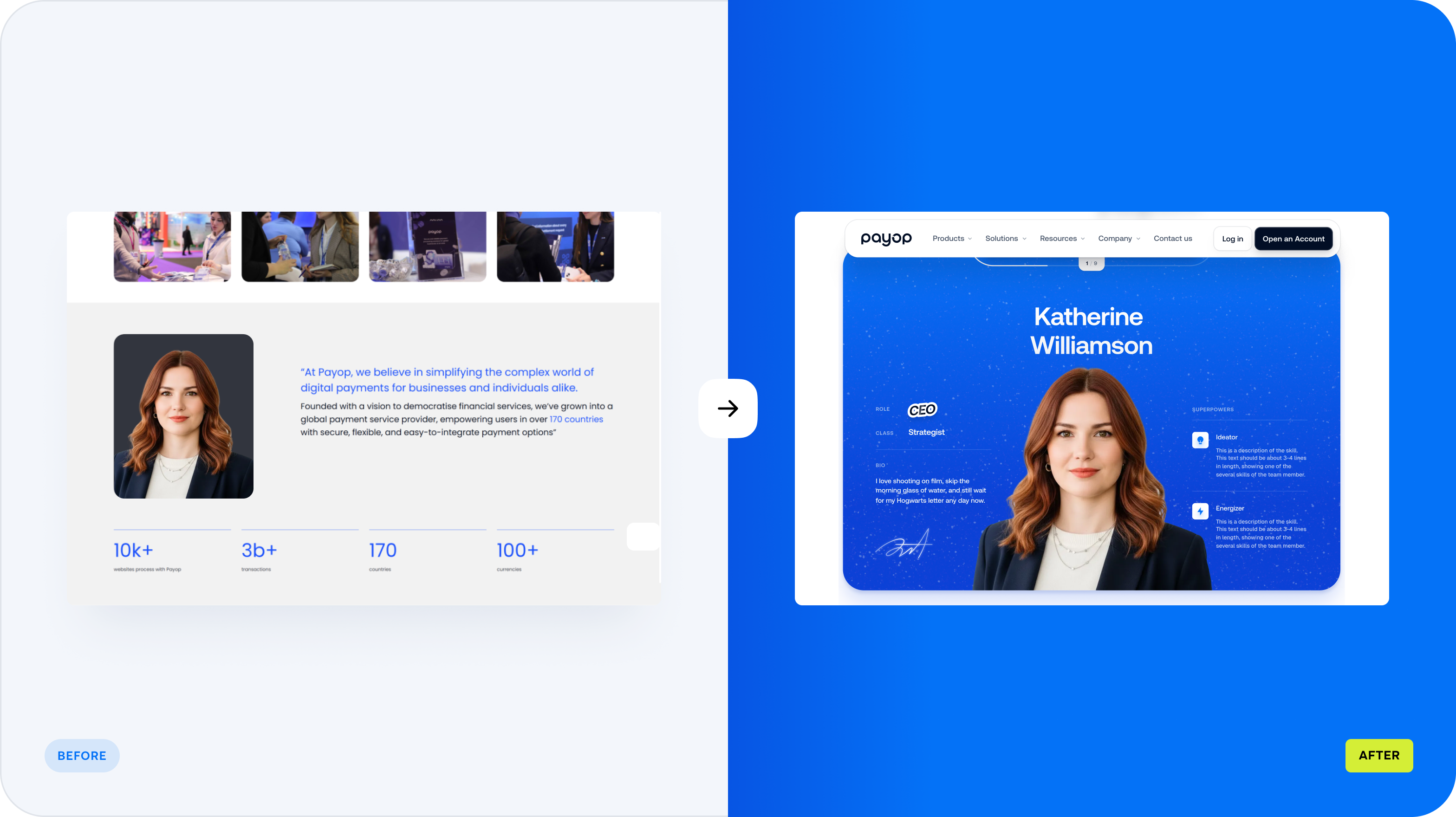 Payop: FinTech Website redesign & UX/UI design  – Goodface - goodface.agency