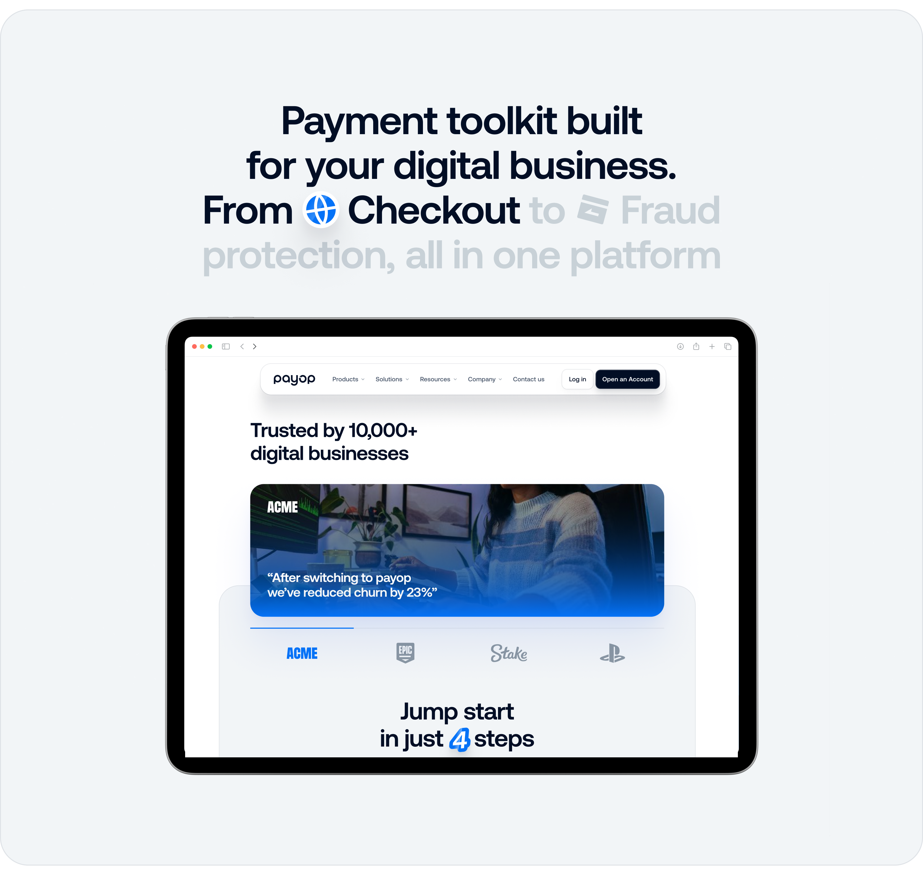 Payop: FinTech Website redesign & UX/UI design  – Goodface - goodface.agency