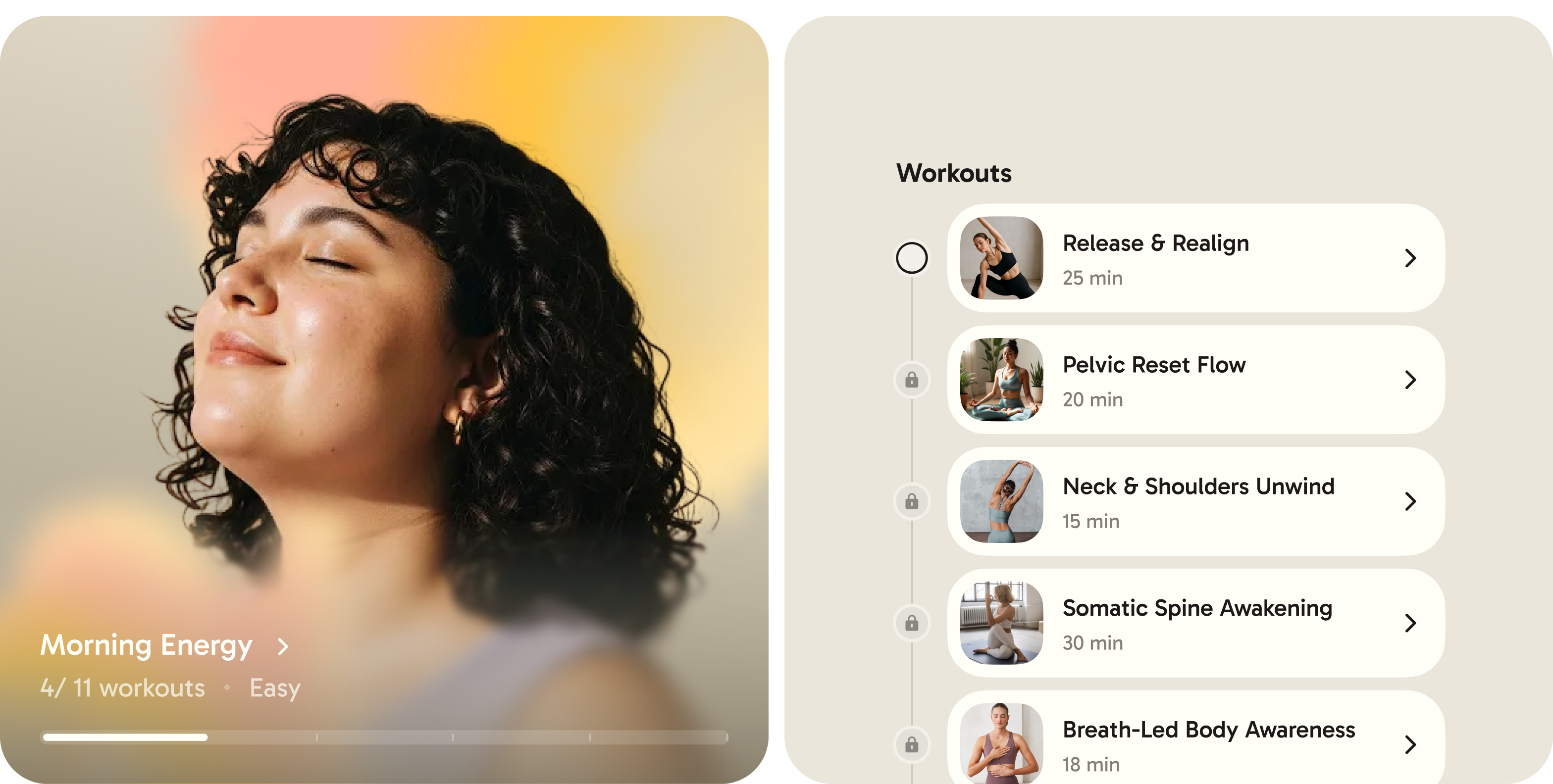 Embody: wellness app branding & product design – Goodface - goodface.agency